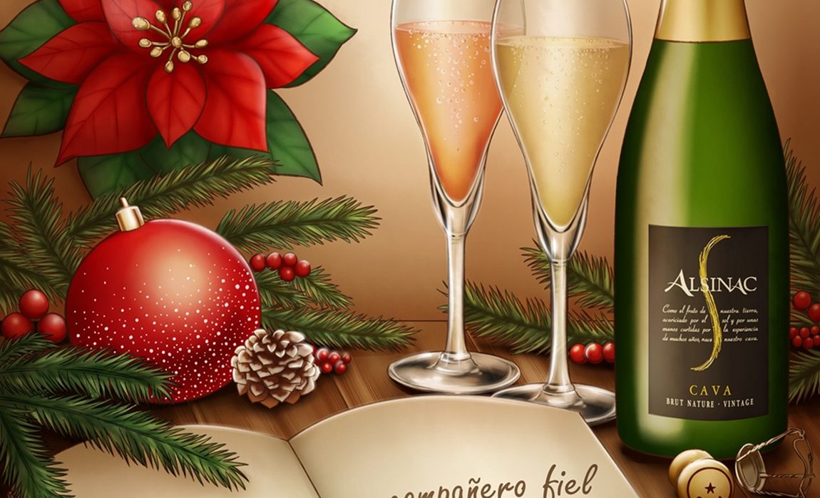 Cava, Poesía y Navidad: un placer celestial